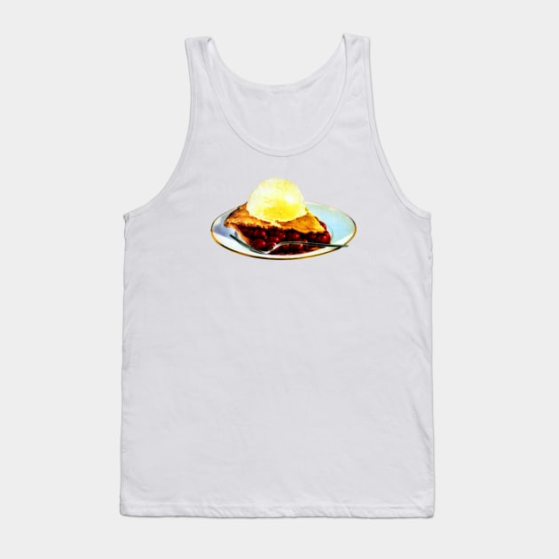 Vintage Pie a la Mode Tank Top by historicimage